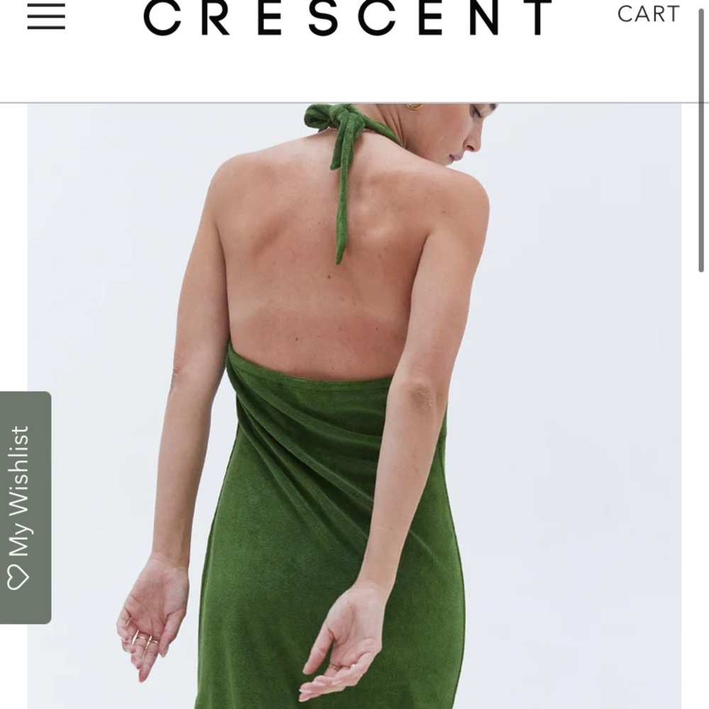 Terry cloth dress - Picture 2 of 8